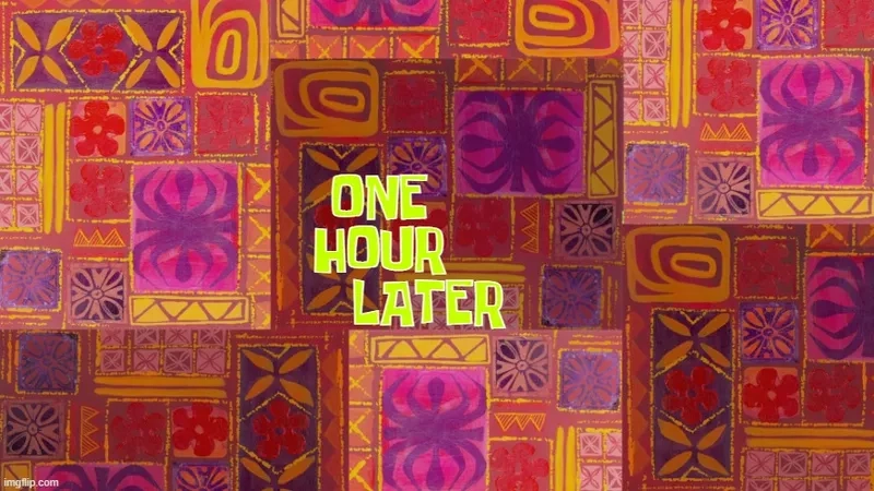 The french narrator's one hour later voice