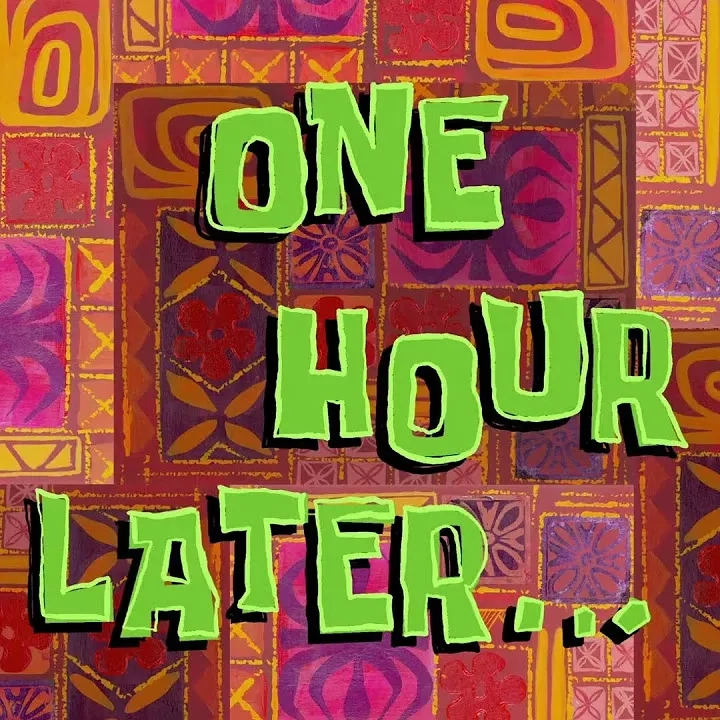 Using a spongebob time card generator