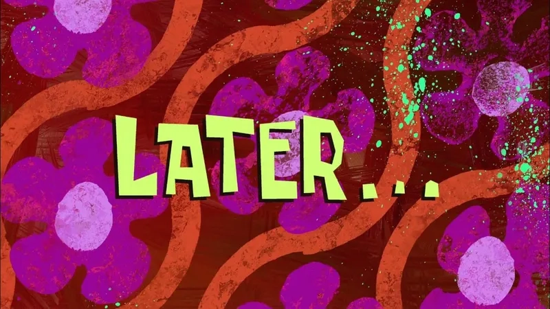 All the best spongebob time cards