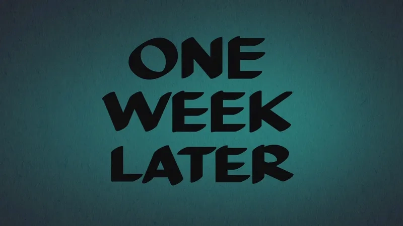 A classic one week later meme