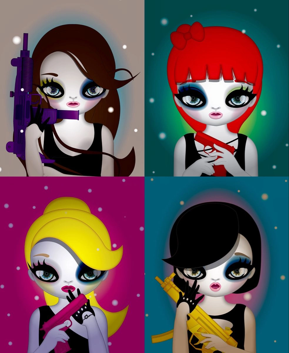 Cute 2NE1 chibi melts hearts with smiles