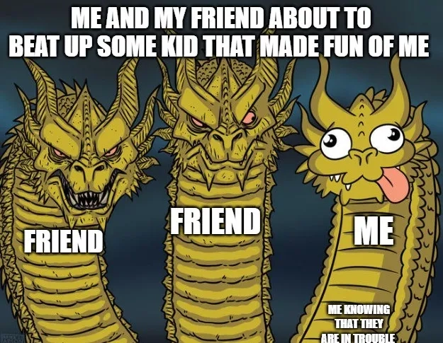 Explaining a concept with the Ghidorah meme