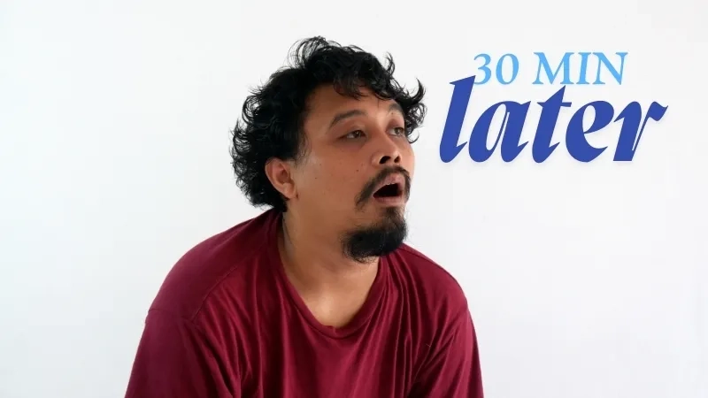 The official spongebob 30 minutes later title card