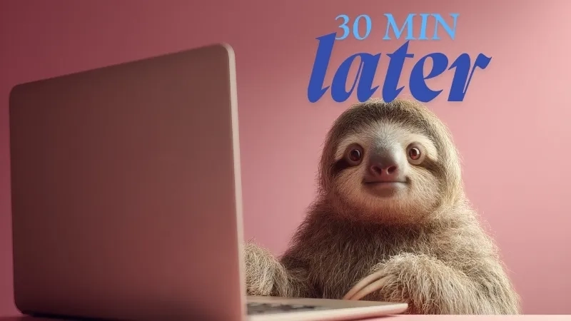 The classic spongebob 30 minutes later time card