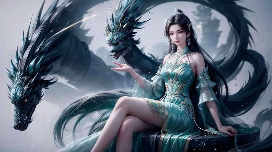 Enjoy 3D anime images with lively 3D anime character