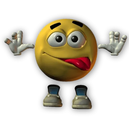 The hilarious smiling 3d emoji meme