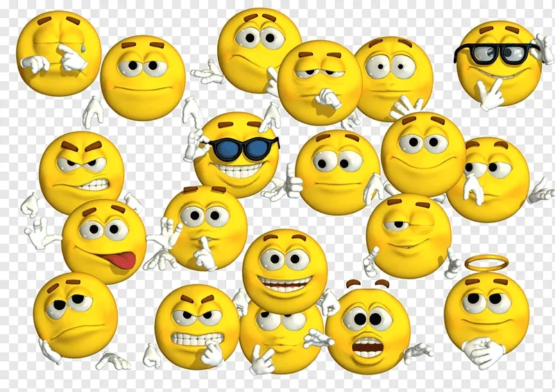 The confused 3d emoji meme in action