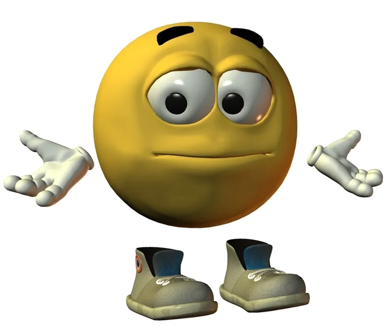 When you need a laughing 3d emoji meme