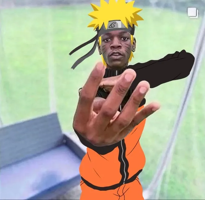 The original Mr Chow 4 fingers meme