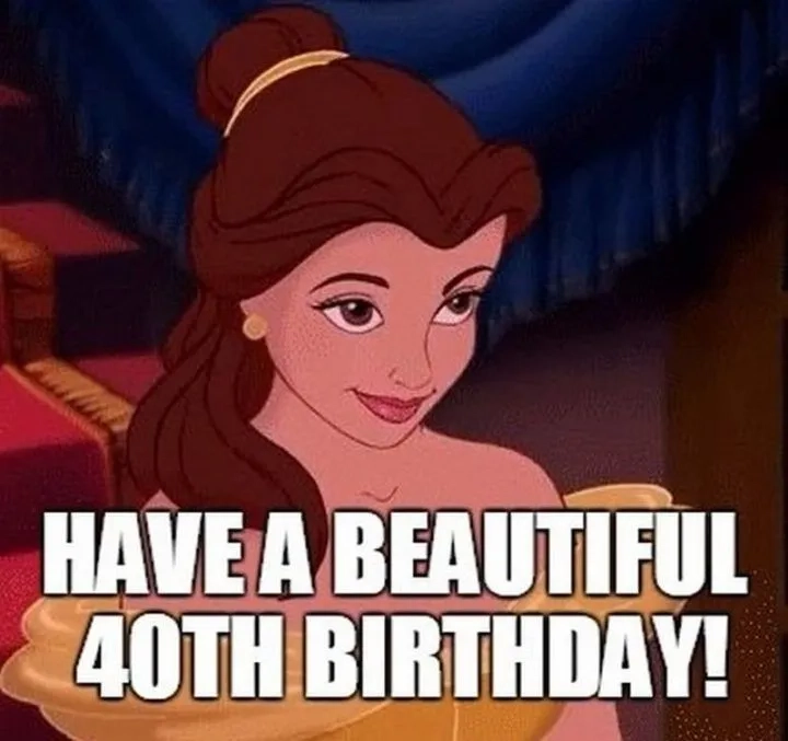 For the man of the hour: a 40th birthday meme for him