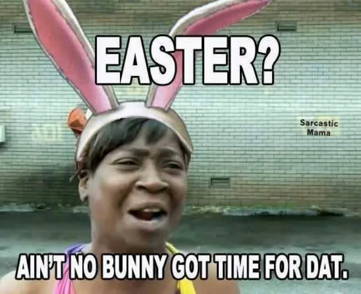 The legendary snoop dogg easter bunny meme