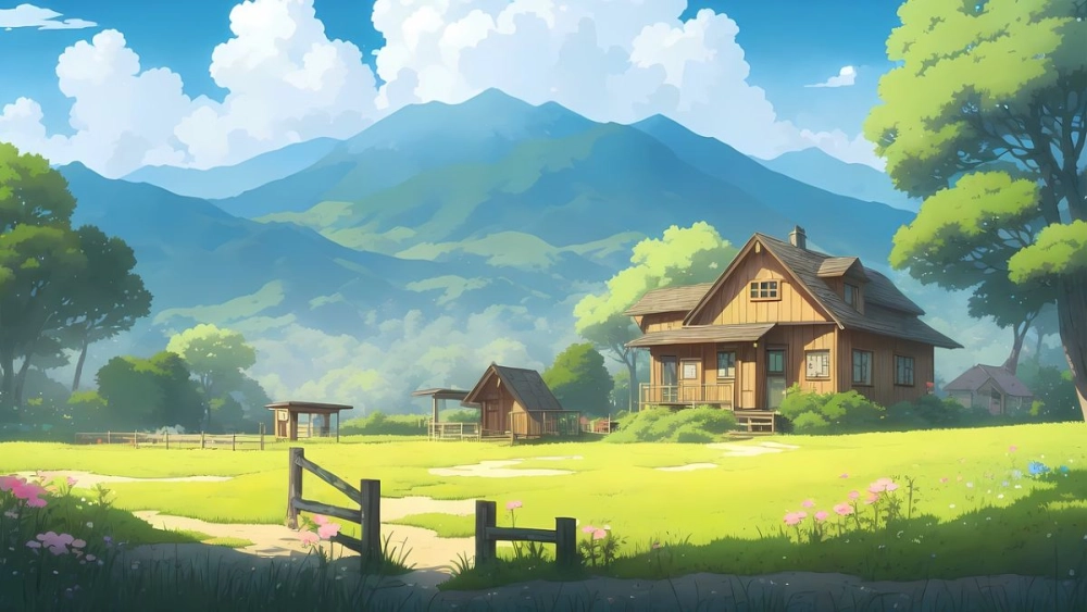 Dive into waves of beauty in 4k anime ocean art