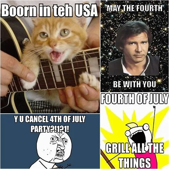 A hilarious Founding Fathers meme about modern life