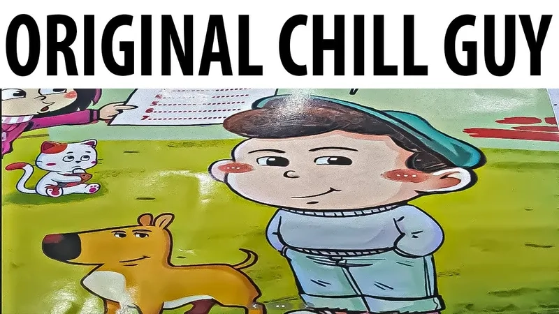 That moment you become the just a chill guy meme