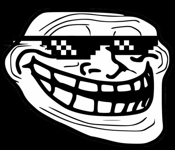 A versatile troll face template for any situation