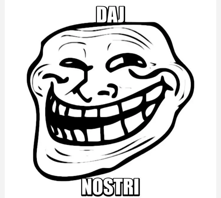 A laughing trollface gif reaction