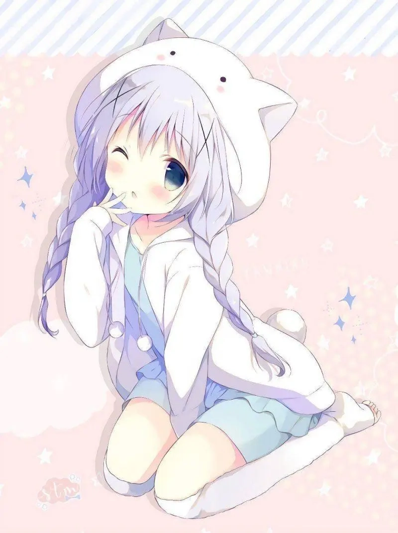 Adorable anime images can touch hearts with a sad anime girl