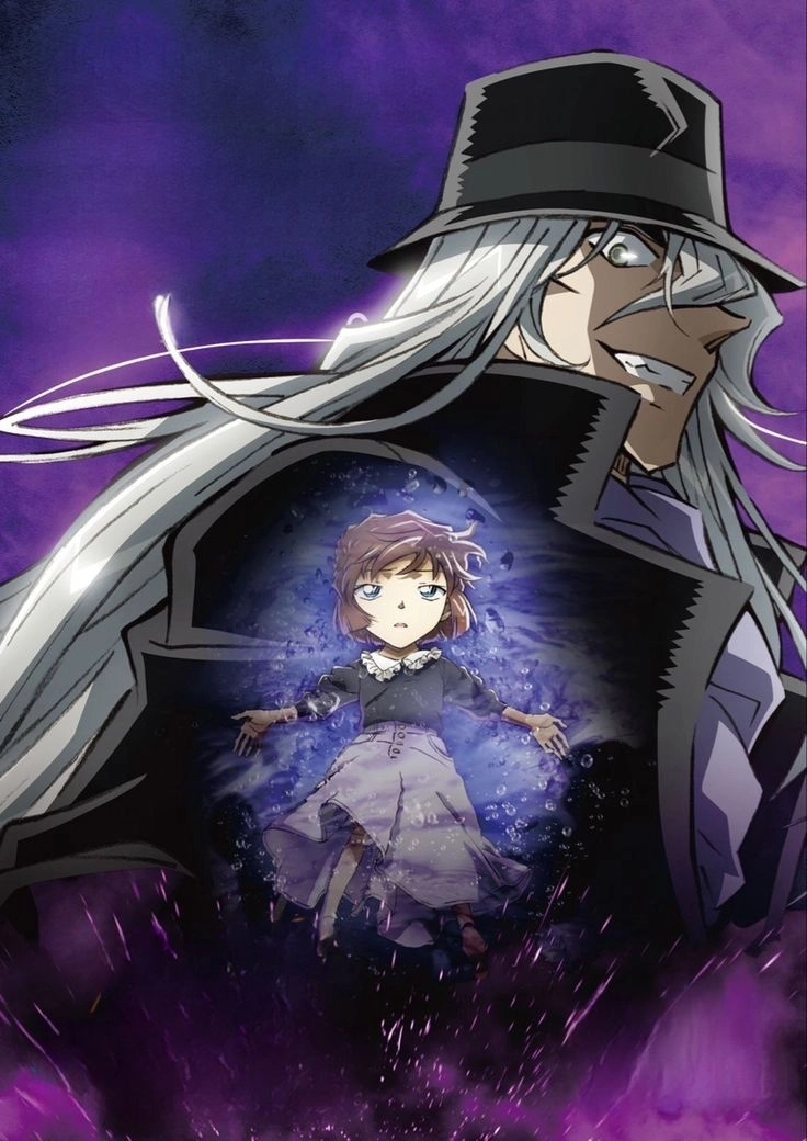 Ai Haibara figure displays her iconic detective style