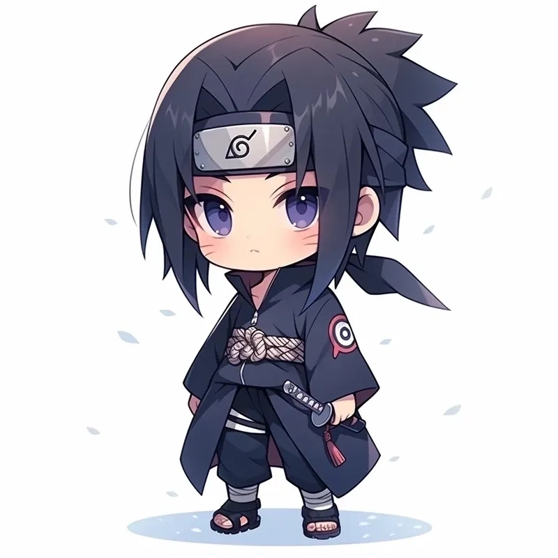 Chibi anime tiny but full of energy
