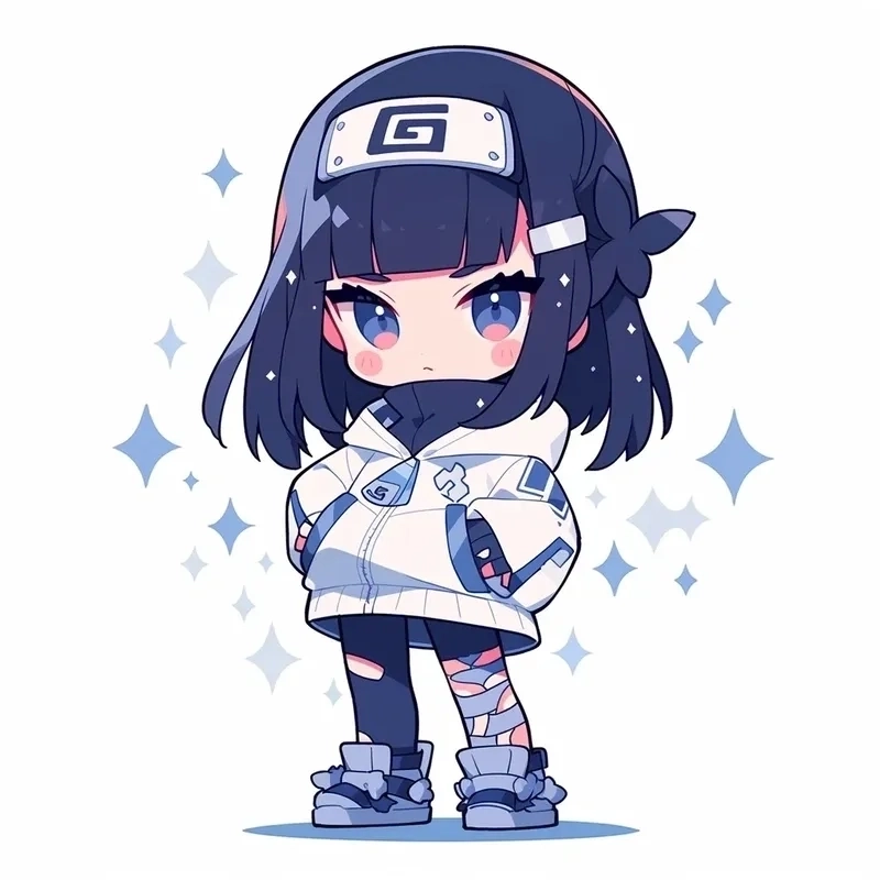 Anime chibi drawing simple and creative