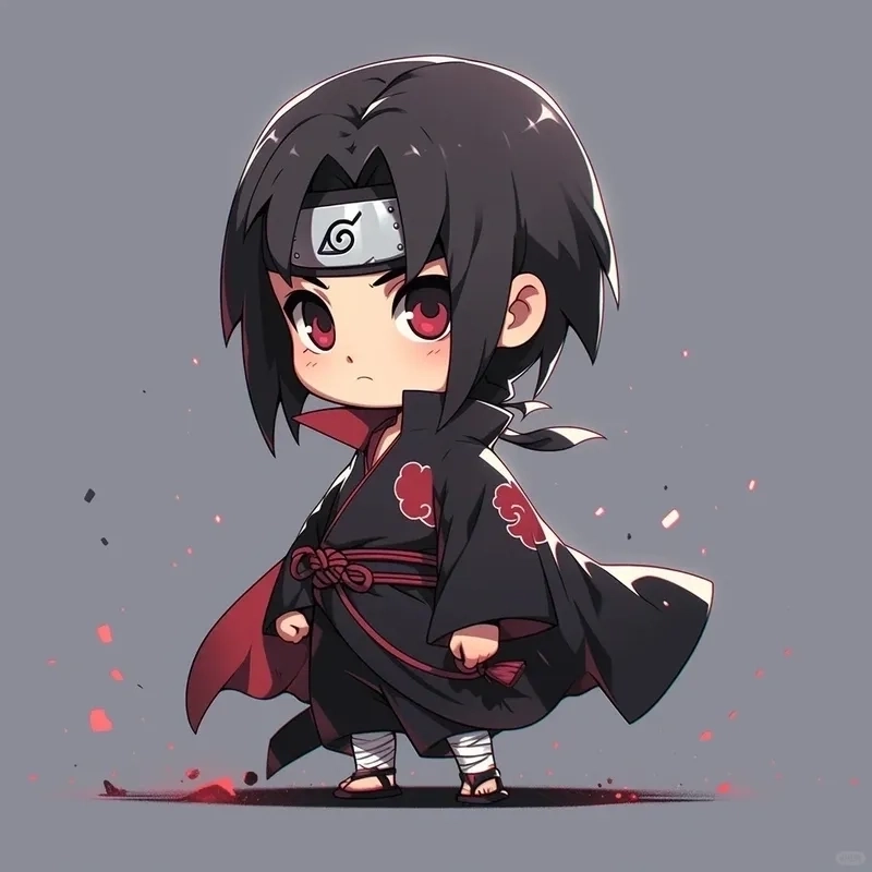 Naruto chibi filled with fun bright vibes