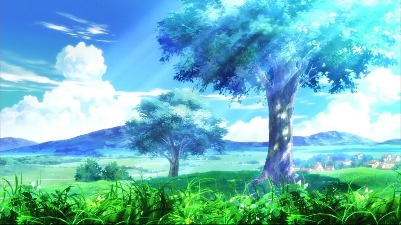 Discover anime landscape images with breathtaking anime landscape scenery