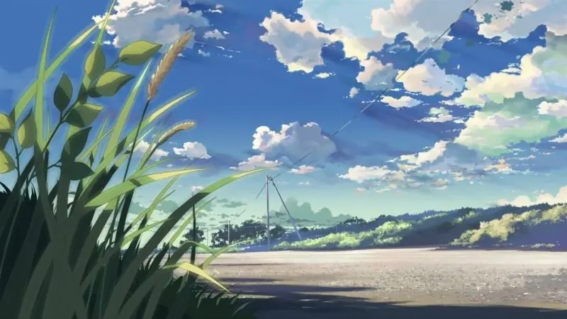 Step into anime landscape images showing magical anime landscape fantasy