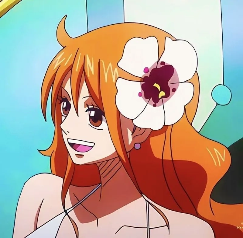 Nami one piece poster brightens any anime room