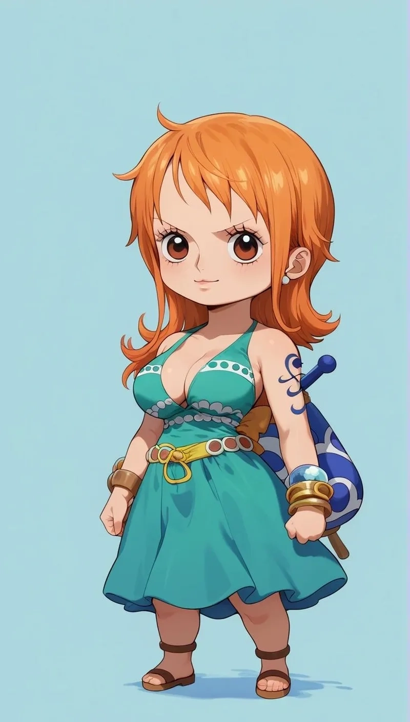 Nami one piece action figure highlights dynamic poses