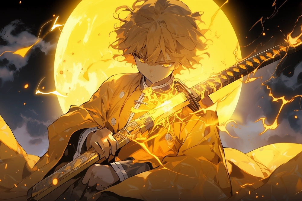 See the epic clash in Zenitsu vs daki scene