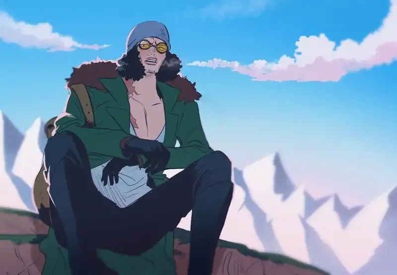 Collect the amazing Aokiji figure for fans