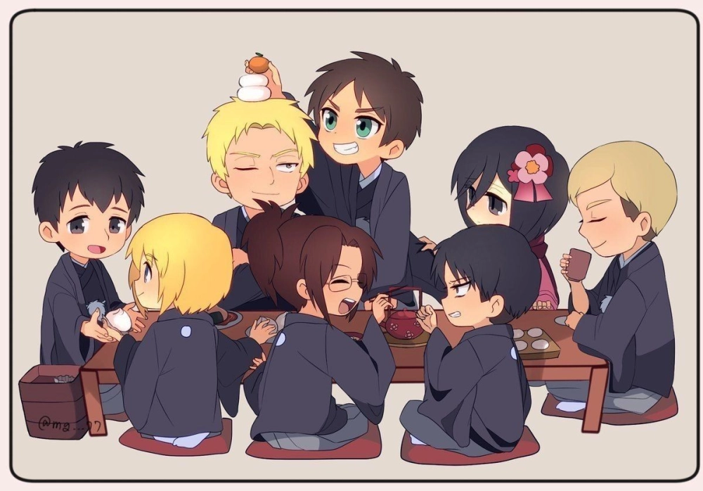 Chibi anime glowing with playful style