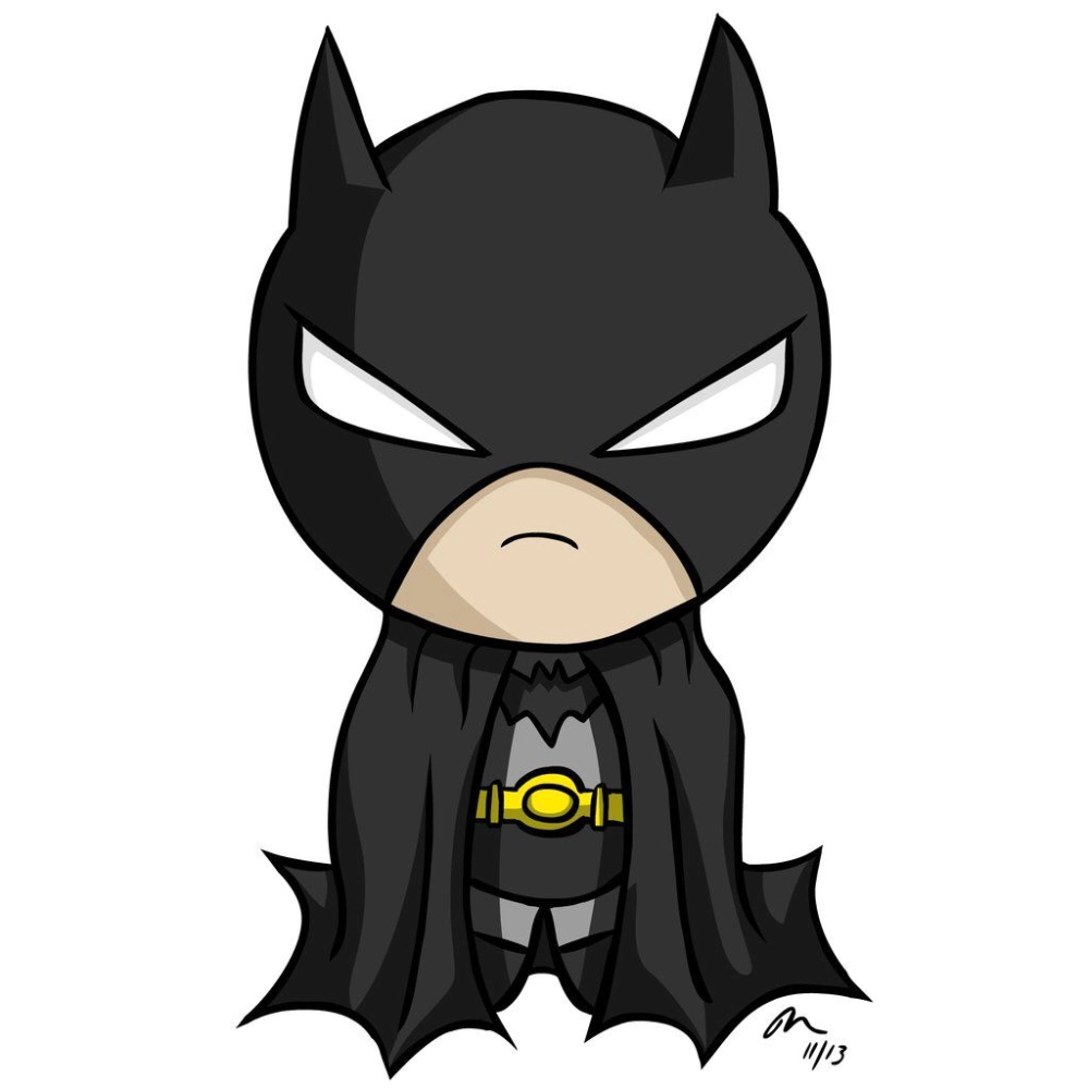 Batman cute chibi melts hearts instantly