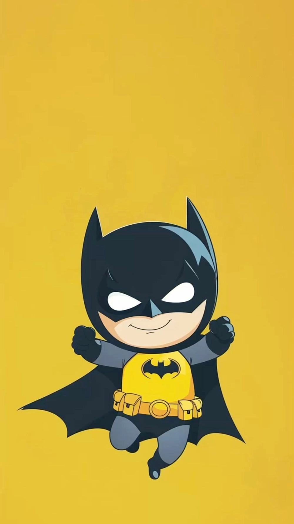 Kawaii Batman chibi feels tiny and charming