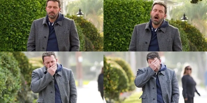 The infamous Ben Affleck phoenix tattoo meme