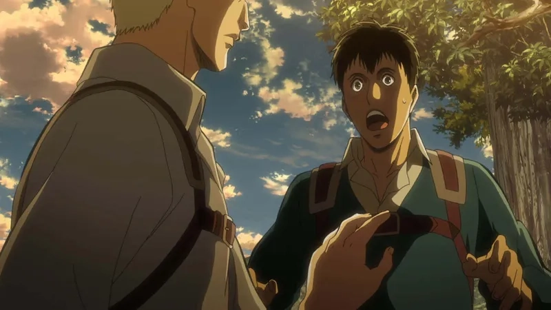 Remember Bertholdt Hoover death moments in anime history