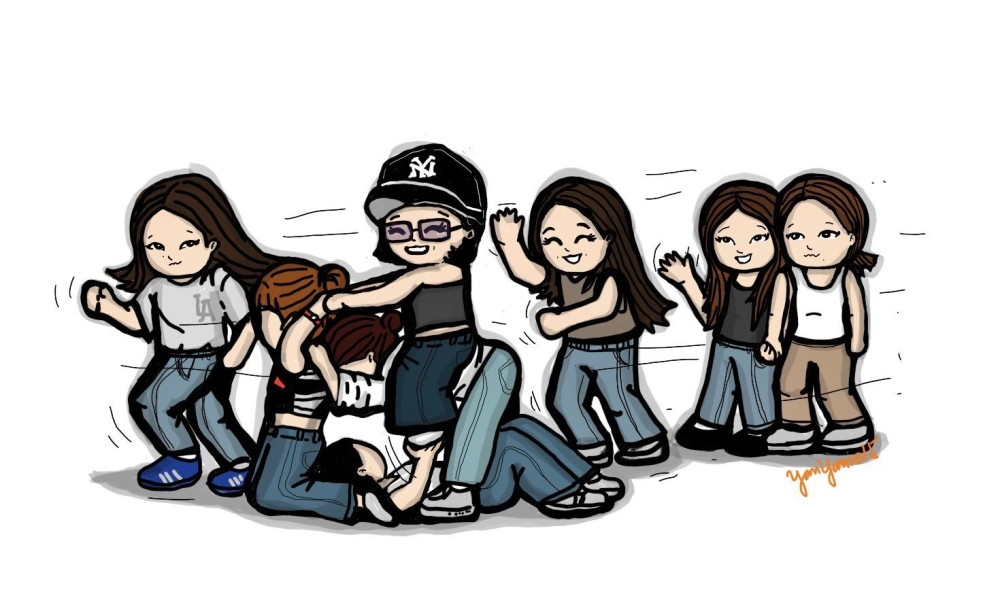 BINI chibi design looks lively and playful