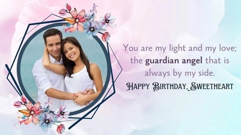 Pure love shines bright in birthday wishes for wife