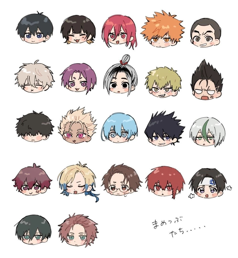 Chibi Blue Lock full of playful energy