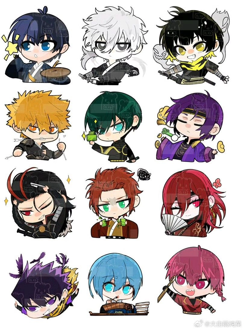 Blue Lock chibi fanart creative and bold