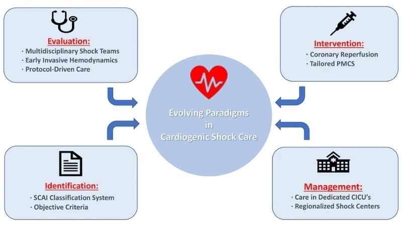 Key methods for cardiogenic shock diagnosis
