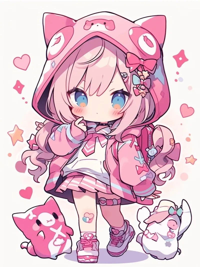 Decorate screens with chibi anime images chibi anime wallpaper