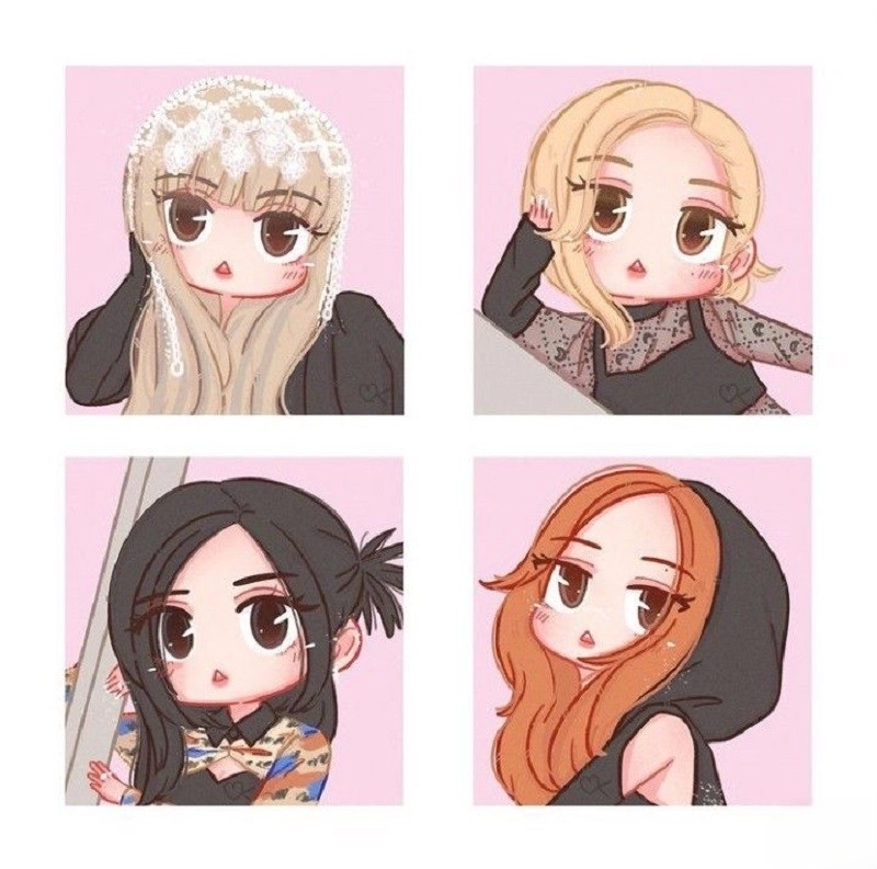 Blackpink chibi fanart sparks creative excitement