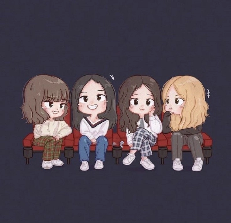 Blackpink chibi album captures tiny star moments