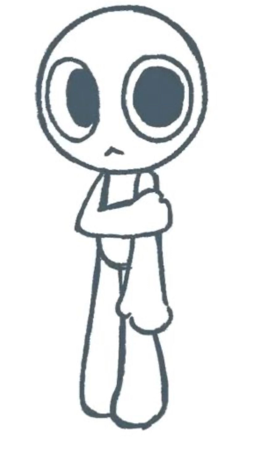 Chibi body proportions looking adorable