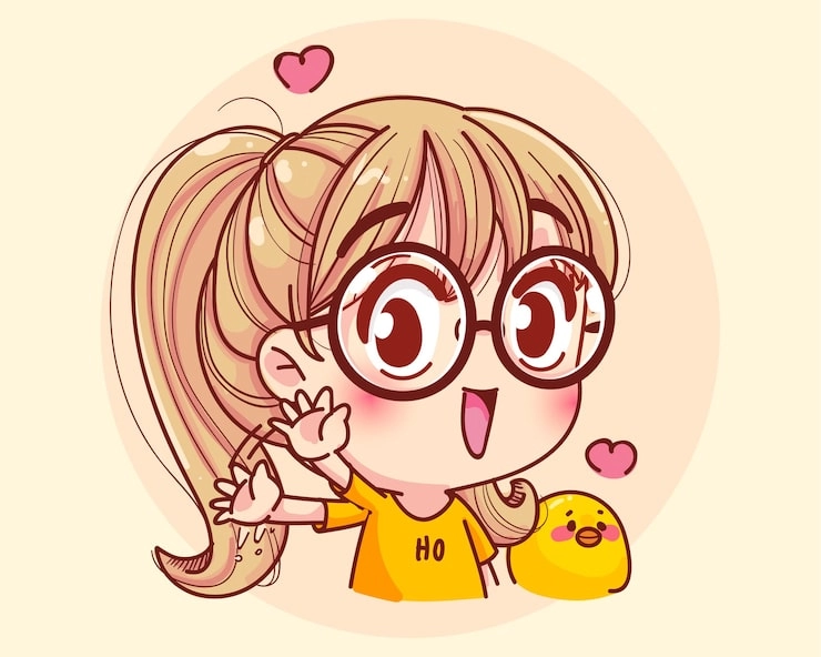 How to draw chibi cartoon made simple