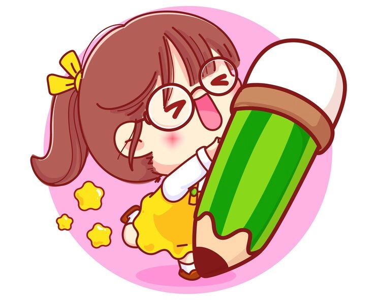 Cute chibi cartoon melting every heart