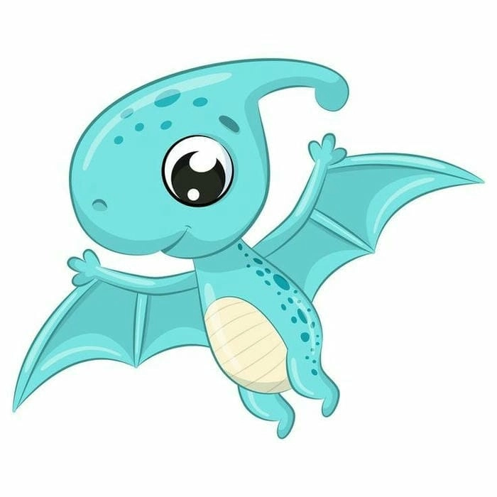 Dinosaur chibi art blending cuteness and style