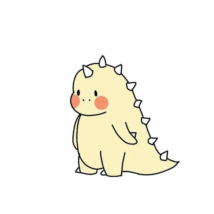 Chibi dinosaur twitch emotes made for fun use