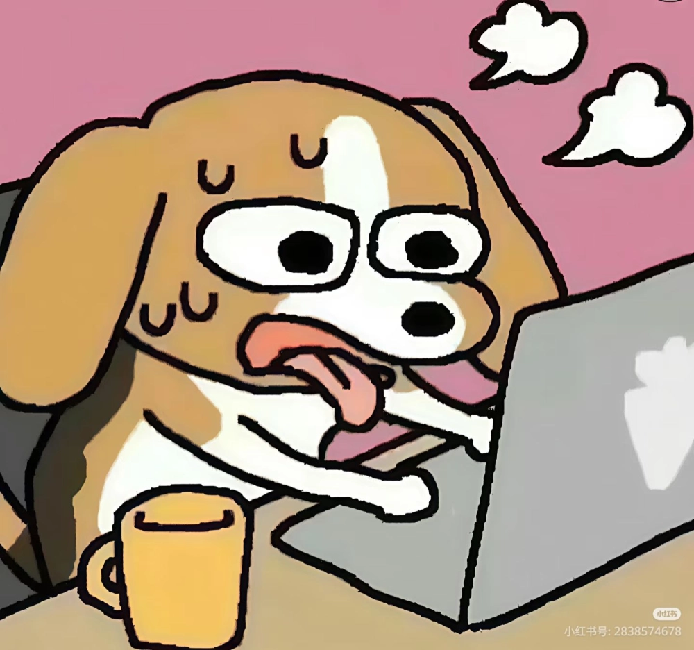 Chibi the dog glowing with charm and innocence